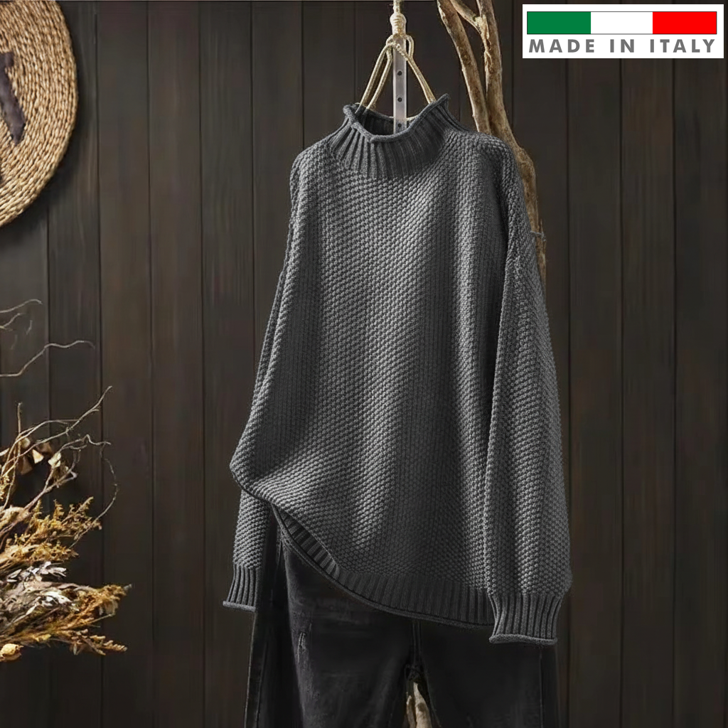 Flora™ | Maglione a collo alto casual