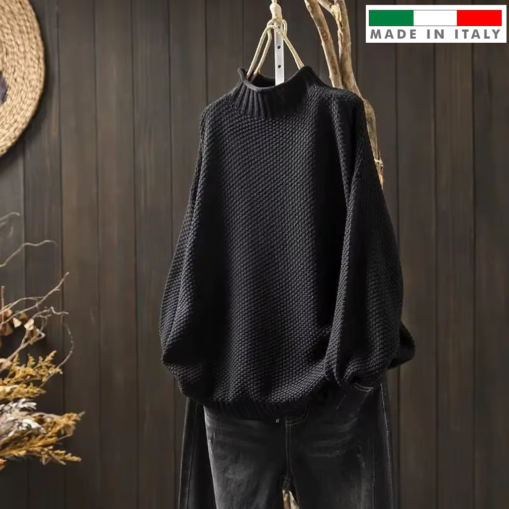 Flora™ | Maglione a collo alto casual