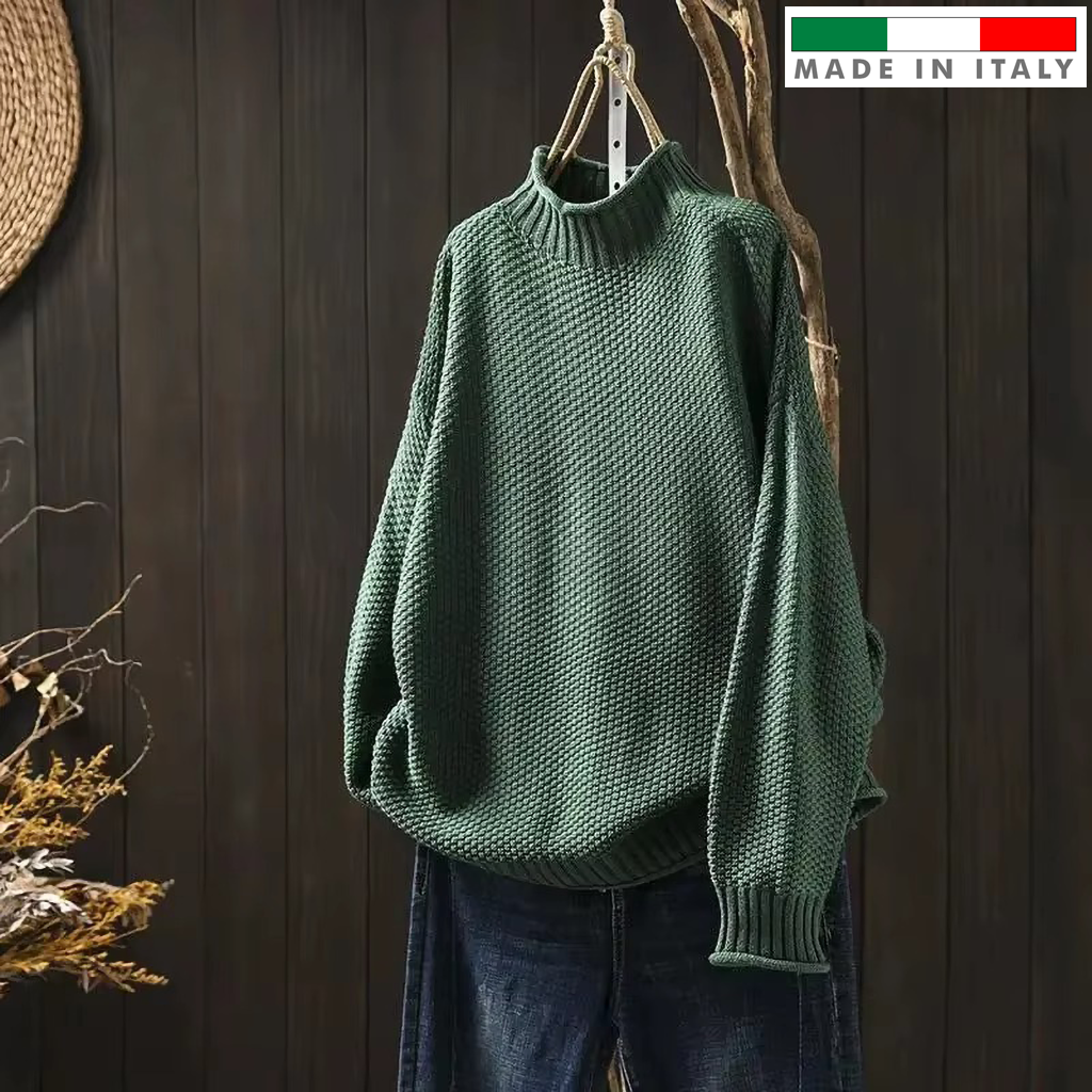 Flora™ | Maglione a collo alto casual