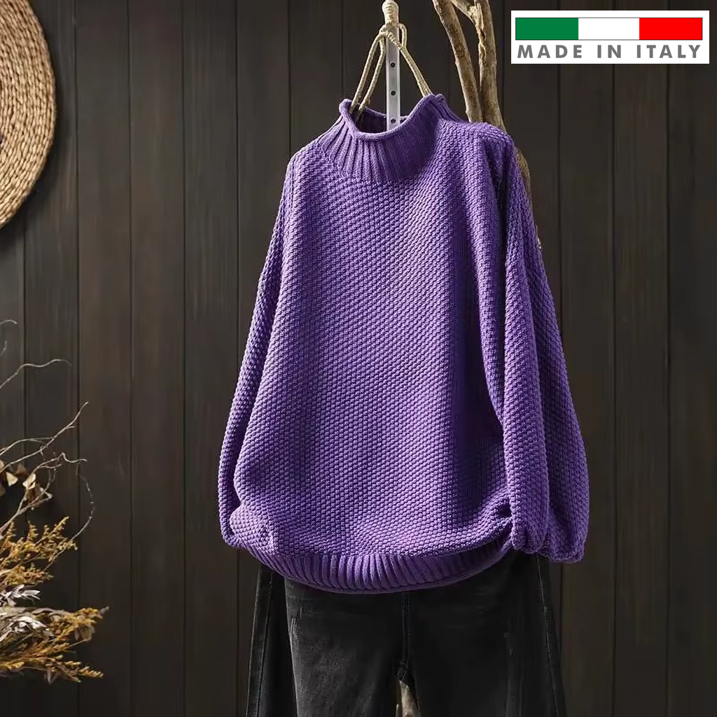 Flora™ | Maglione a collo alto casual