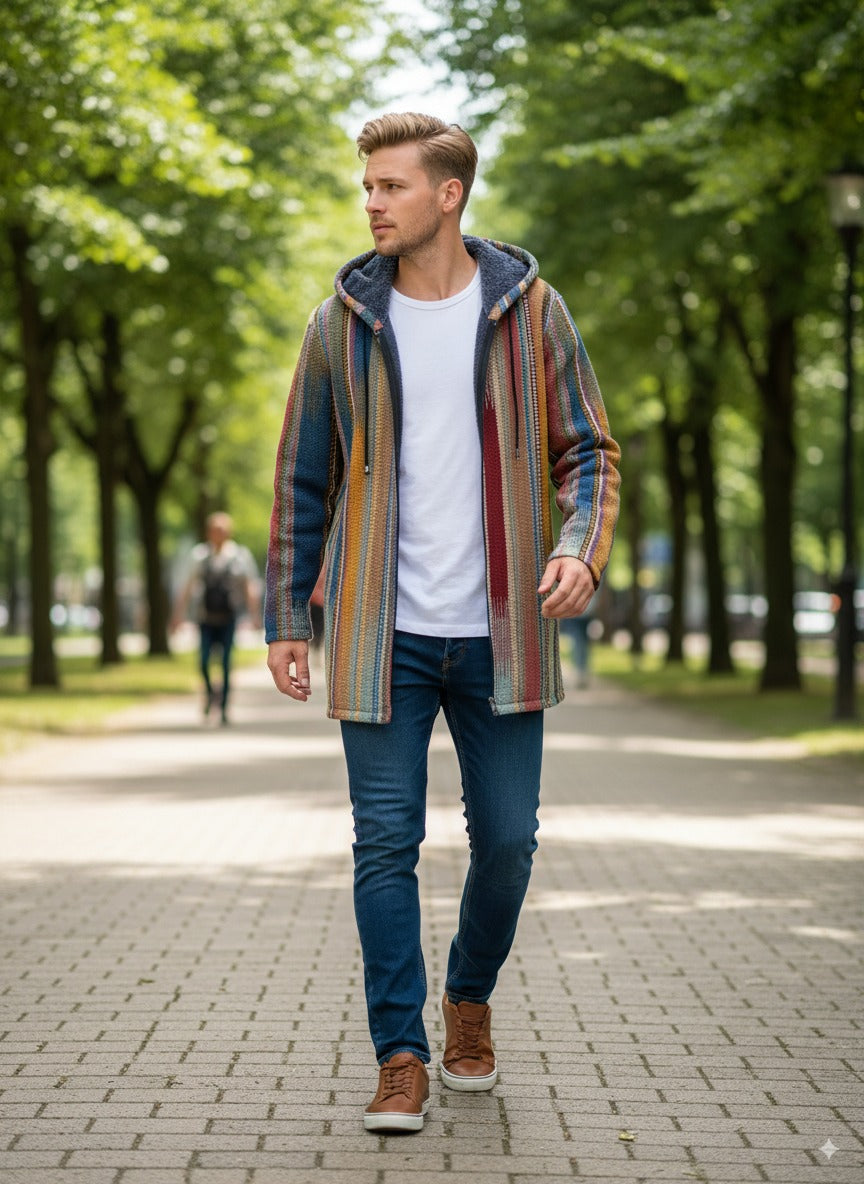 Edoardo | Cardigan lussuoso ispirato all'arte