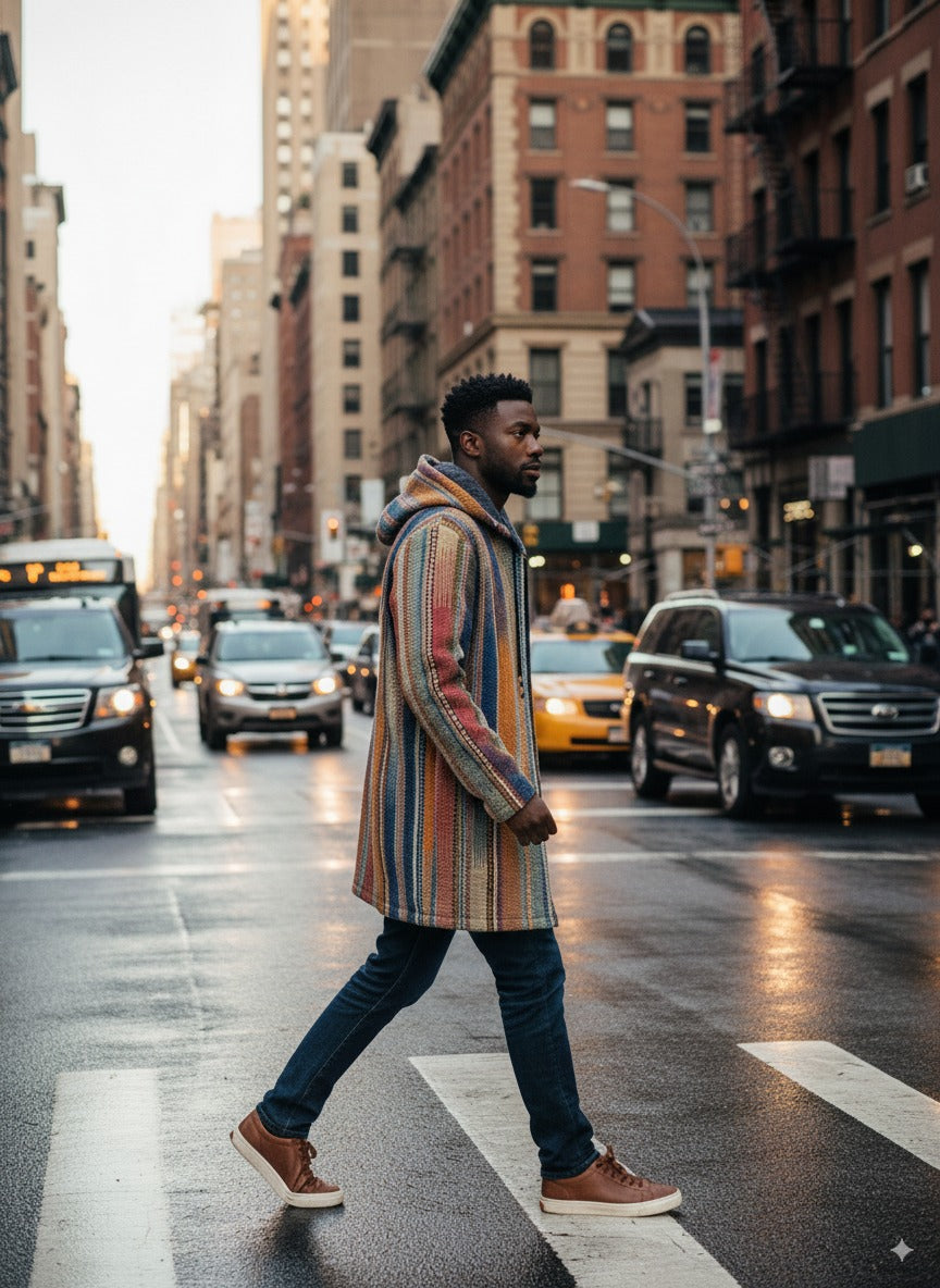 Edoardo | Cardigan lussuoso ispirato all'arte